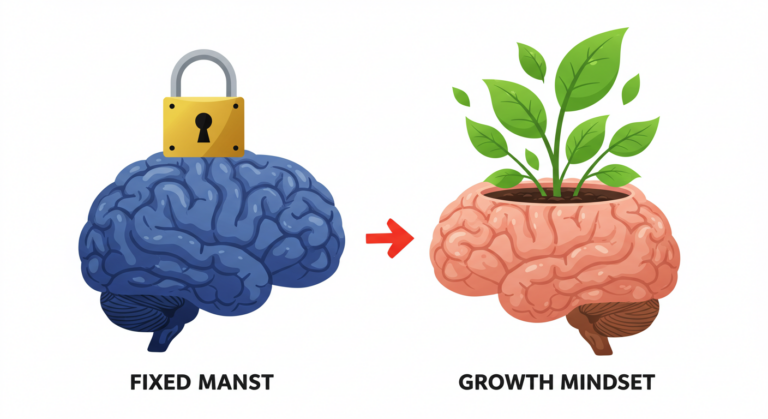 Mindset Fixo vs. Mindset de Crescimento: A Chave para a Mentalidade do Chef de Sucesso